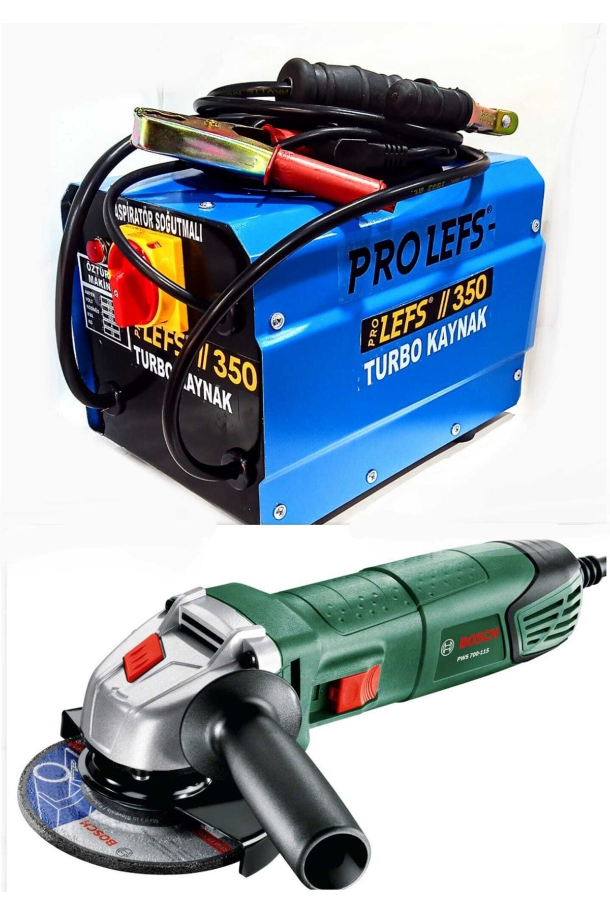PRO LEFS 350 Kaynak Makinesi Ve Bosch Taşlama Ikili Set